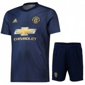 2018 2019 Ensemble Foot Manchester United Enfant Junior Maillot Short Third