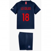 2018 2019 Ensemble Foot PSG LO CELSO Enfant Paris Saint Germain Maillot Short Chaussettes Domicile