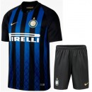 2018 2019 Homme Ensemble Foot Inter Milan Maillot Short Domicile