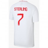 2018 2019 Homme Maillot Angleterre STERLING Officiel Domicile Coupe du Monde