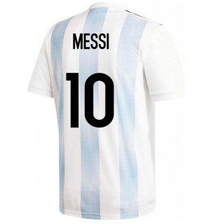 2018 2019 Homme Maillot Argentine MESSI Coupe du Monde Domicile