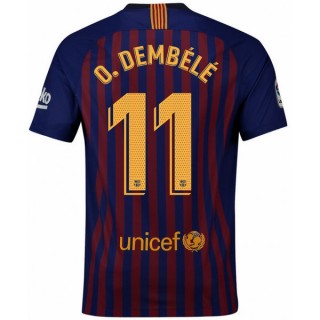 2018 2019 Homme Maillot Barcelone DEMBÉLÉ Domicile 2018 2019