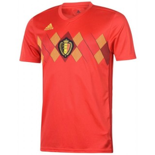 2018 2019 Homme Maillot Belgique Coupe du Monde Domicile