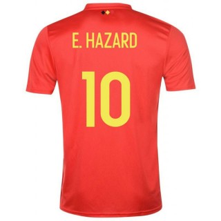 2018 2019 Homme Maillot Belgique HAZARD Coupe du Monde Domicile