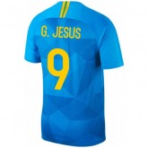 2018 2019 Homme Maillot Bresil GABRIEL JESUS Extérieur Coupe du Monde