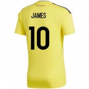 2018 2019 Homme Maillot Colombie JAMES Coupe du Monde Domicile