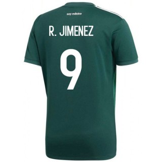 2018 2019 Homme Maillot Equipe de Mexique JIMENEZ Coupe du Monde Domicile