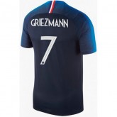 2018 2019 Homme Maillot France GRIEZMANN 7 Officiel Domicile Coupe du Monde