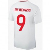 2018 2019 Homme Maillot Pologne Fan Shirt LEWANDOWSKI Domicile Coupe Du Monde