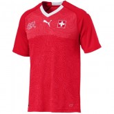 2018 2019 Homme Maillot Suisse Coupe du Monde Domicile