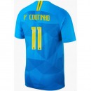 2018 2019 Homme Maillot de Foot Bresil COUTINHO Officiel Extérieur Coupe du Monde