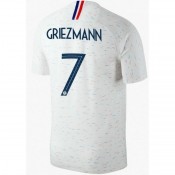 2018 2019 Homme Maillot de Foot France GRIEZMANN 7 Officiel Extérieur Coupe du Monde