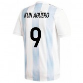 2018 2019 Maillot Argentine Enfant AGUERO Coupe du Monde Domicile