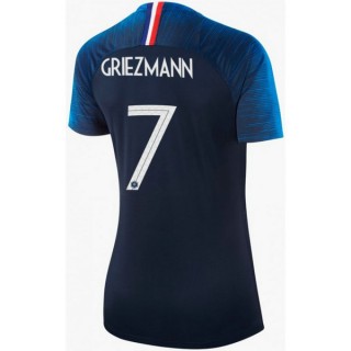 2018 2019 Maillot Equipe de France GRIEZMANN Officiel Femme Domicile Coupe Du Monde 2018