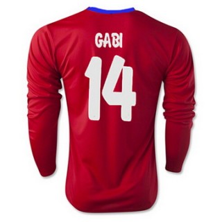 Maillot Atletico De Madrid Ml Gabi Domicile 2015 2016