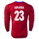 Maillot Atletico De Madrid Ml Miranda Domicile 2015 2016