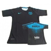 Maillot Avant-Match Barcelone Noir 2016 2017