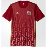 Maillot Avant-Match Russie Rouge 2016 2017