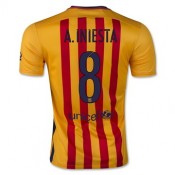 Maillot Barcelone A.Iniesta Exterieur 2015 2016