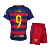 Maillot Barcelone Enfant Suarez Exterieur 2015 2016