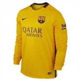 Maillot Barcelone Manche Longue Exterieur 2015 2016