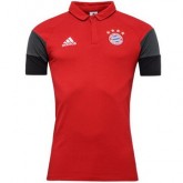 Maillot Bayern Munich Polo Rouge 2017