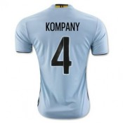 Maillot Belgique Kompany Exterieur Euro 2016