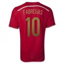 Maillot Espagne Fabregas Domicile 2014 2015