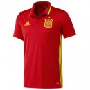 Maillot Espagne Polo Rouge Euro 2016