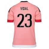 Maillot Juventus Vidal Exterieur 2015 2016