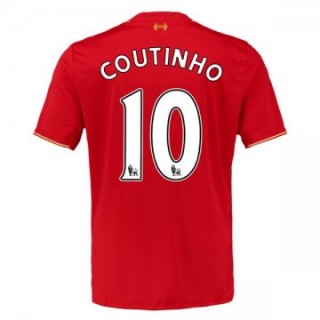 Maillot Liverpool Coutinho Domicile 2015 2016