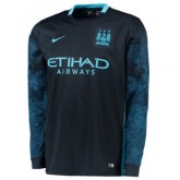 Maillot Mancheste City Manche Longue Exterieur 2015 2016