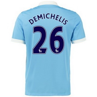 Maillot Manchester City Demichelis Domicile 2015 2016