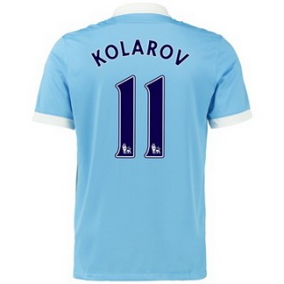 Maillot Manchester City Kolarov Domicile 2015 2016