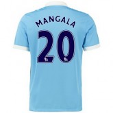 Maillot Manchester City Mangala Domicile 2015 2016