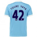 Maillot Manchester City Toure Yaya Domicile 2015 2016