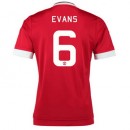 Maillot Manchester United Evans Domicile 2015 2016