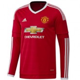 Maillot Manchester United Manche Longue Domicile 2015 2016