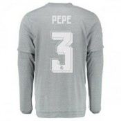 Maillot Real Madrid Manche Longue Pepe Exterieur 2015 2016