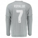 Maillot Real Madrid Manche Longue Ronaldo Exterieur 2015 2016