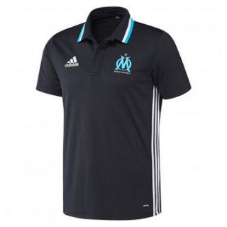 Maillot Marseille Polo Noir 2016 2017