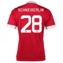 Maillot Manchester United Schneiderlin Domicile 2015 2016