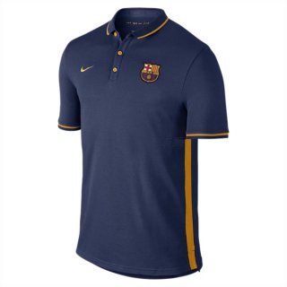 Maillot Barcelone Polo Bleu Fonce 2016