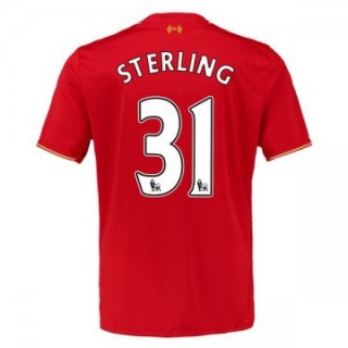 Maillot Liverpool Sterling Domicile 2015 2016