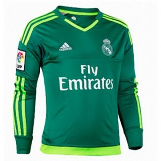 Maillot Real Madrid Gardien Manche Longue Exterieur 2015 2016